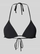 Barts Bikini-Oberteil mit Neckholder Modell 'SOLID' in Black, Größe 36