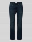 Tom Tailor Regular Slim Jeans im 5-Pocket-Design Modell 'Josh' in Dunk...