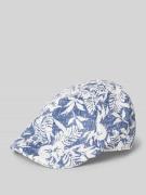 Müller Headwear Schiebermütze mit floralem Print in Blau, Größe M