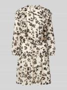 Lauren Ralph Lauren Minikleid im Stufen-Look Modell 'RUBARTEE' in Offw...