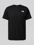 The North Face T-Shirt mit Label-Print Modell 'REDBOX' in Black, Größe...