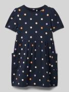 Name It Kleid mit floralem Muster in Blau, Größe 104