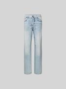 Diesel Jeans mit Allover-Zierbesatz in Blau, Größe 24