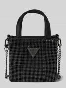 Guess Handtasche mit Allover-Strasssteinbesatz Modell 'LUA' in Black, ...