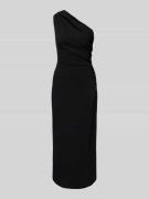 Mango Off-Shoulder-Kleid in unifarbenem Design Modell 'NATY' in Black,...