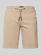 Blend Regular Fit Shorts mit Tunnelzug in Sand, Größe S