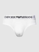 Emporio Armani Slip mit Stretch-Anteil in Weiss, Größe L