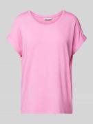 Only T-Shirt mit Rundhalsausschnitt Modell 'MOSTER' in Rosa, Größe XS
