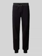 Karl Lagerfeld Sweatpants mit Label-Details in Black, Größe S