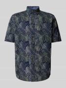 Tom Tailor Freizeithemd mit floralem Muster in Marine, Größe S