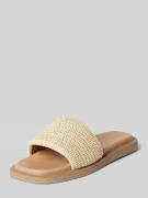 Marc O'Polo Sandalette in unifarbenem Design Modell 'AGDA' in Sand, Gr...