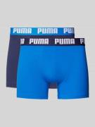 Puma Trunks mit Label-Detail im 2er-Pack in Royal, Größe S