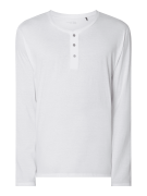 Schiesser Serafino-Shirt aus Baumwolle in Weiss, Größe 56