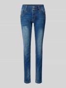 Buena Vista Slim Fit Jeans im 5-Pocket-Design Modell 'Tummyless' in Je...
