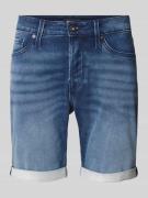 Jack & Jones Jeansshort mit Eingrifftaschen in Blau, Größe S