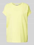 Armedangels T-Shirt mit Logo-Stitching Modell 'IDAARA' in Gelb, Größe ...