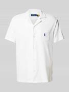 Polo Ralph Lauren Slim Fit Freizeithemd mit 1/2-Arm in Weiss, Größe S