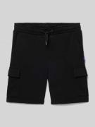 Jack & Jones Shorts mit Pattentaschen Modell 'BRADLEY' in Black, Größe...