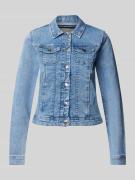 Only Jeansjacke mit Brustpattentaschen Modell 'WONDER LIFE' in Jeansbl...