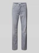 Brax Slim Fit Jeans im 5-Pocket-Design Modell 'CADIZ' in Silber, Größe...