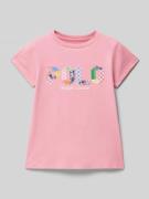 Polo Ralph Lauren Teens T-Shirt mit Label-Print in Rosa, Größe 152