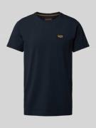 PME Legend T-Shirt mit Label-Patches Modell 'GUYVER' in Marine, Größe ...