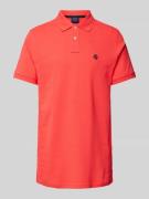 MCNEAL Poloshirt mit Label-Stitching in Rot, Größe S