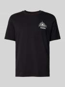 HUGO T-Shirt mit Label-Print Modell 'Dedico' in Black, Größe S