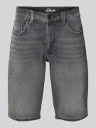 s.Oliver RED LABEL Regular Fit Jeansshorts im 5-Pocket-Design in Anthr...