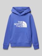 The North Face Hoodie mit Label-Statement Modell 'DREW PEAK' in Royal,...