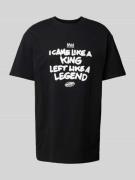 Mister Tee Oversized T-Shirt mit Statement-Print Modell 'Like a Legend...
