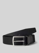 Lloyd Men's Belts Gürtel aus Leder und Textil in Black, Größe 100