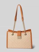 VALENTINO BAGS Shopper in Two-Tone-Machart Modell 'TRIBECA' in Cognac,...