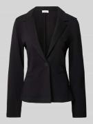 s.Oliver RED LABEL Slim Fit Blazer in unifarbenem Design in Black, Grö...