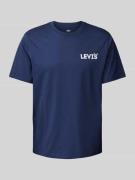 Levi's® T-Shirt mit Label-Print in Dunkelblau, Größe S