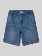 Levi’s® Kids Relaxed Fit Jeansshorts im 5-Pocket-Design in Blau, Größe...