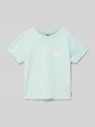 Levi’s® Kids T-Shirt mit Logo-Print Modell 'OCEAN' in Helltuerkis, Grö...