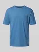 Marc O'Polo T-Shirt mit Brusttasche in Rauchblau, Größe S