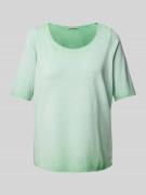 Smith and Soul T-Shirt mit Rollsaum in Mint, Größe XS