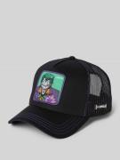 Capslab Trucker Cap mit Motiv-Badge Modell 'Joker' in Black, Größe One...