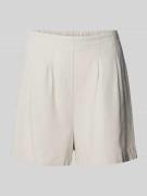 Vero Moda High Waist Shorts in unifarbenem Design in Sand, Größe XS