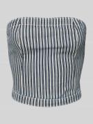 Vero Moda Tube Top mit Streifenmuster Modell 'VMZIVA' in Jeansblau, Gr...