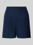 Vero Moda High Waist Shorts in unifarbenem Design in Marine, Größe S