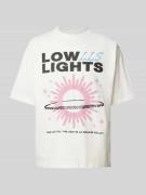 Low Lights Studios Relaxed Fit T-Shirt mit Motiv-Print Modell 'Galaxy'...
