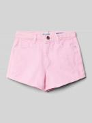 CARS JEANS Jeansshorts mit 5-Pocket-Design Modell 'Adinda' in Pink, Gr...