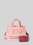 Juicy Couture Handtasche mit Label-Stitching Modell 'IRIS' in Pink, Gr...