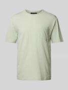 Marc O'Polo T-Shirt mit Brusttasche in Mint, Größe M