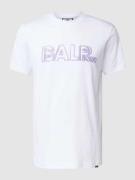 Balr. T-Shirt mit Label-Print Modell 'Neon' in Weiss, Größe XL