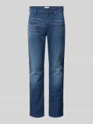 Mustang Slim Fit Jeans mit Label-Patch Modell 'VEGAS' in Blau, Größe 3...