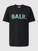 Balr. T-Shirt mit Label-Print in Black, Größe S